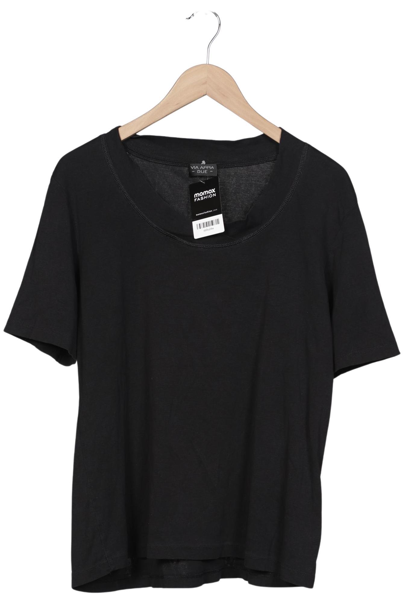 

VIA Appia DUE Damen T-Shirt, schwarz, Gr. 44
