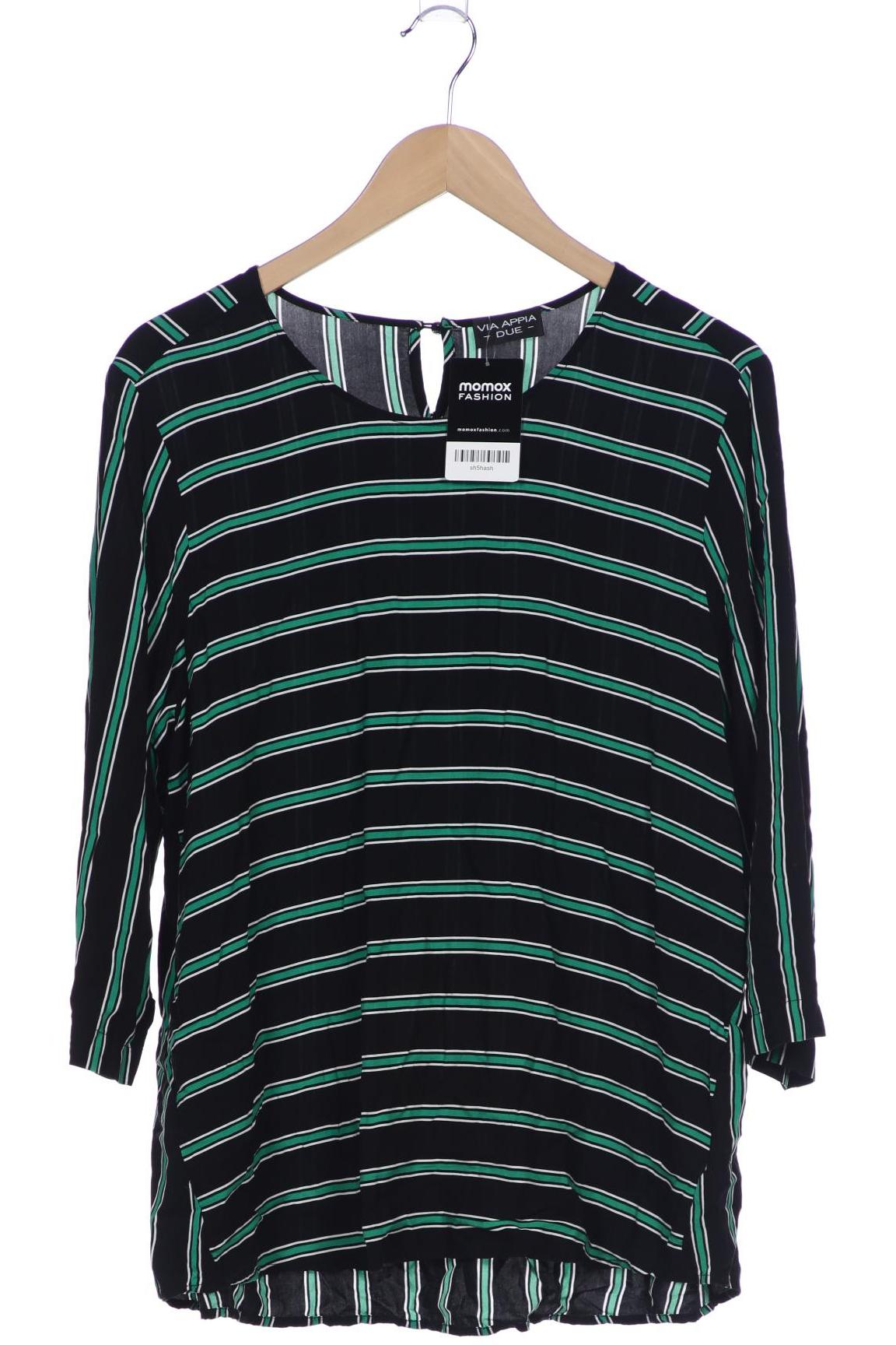 

VIA Appia DUE Damen Langarmshirt, schwarz, Gr. 44