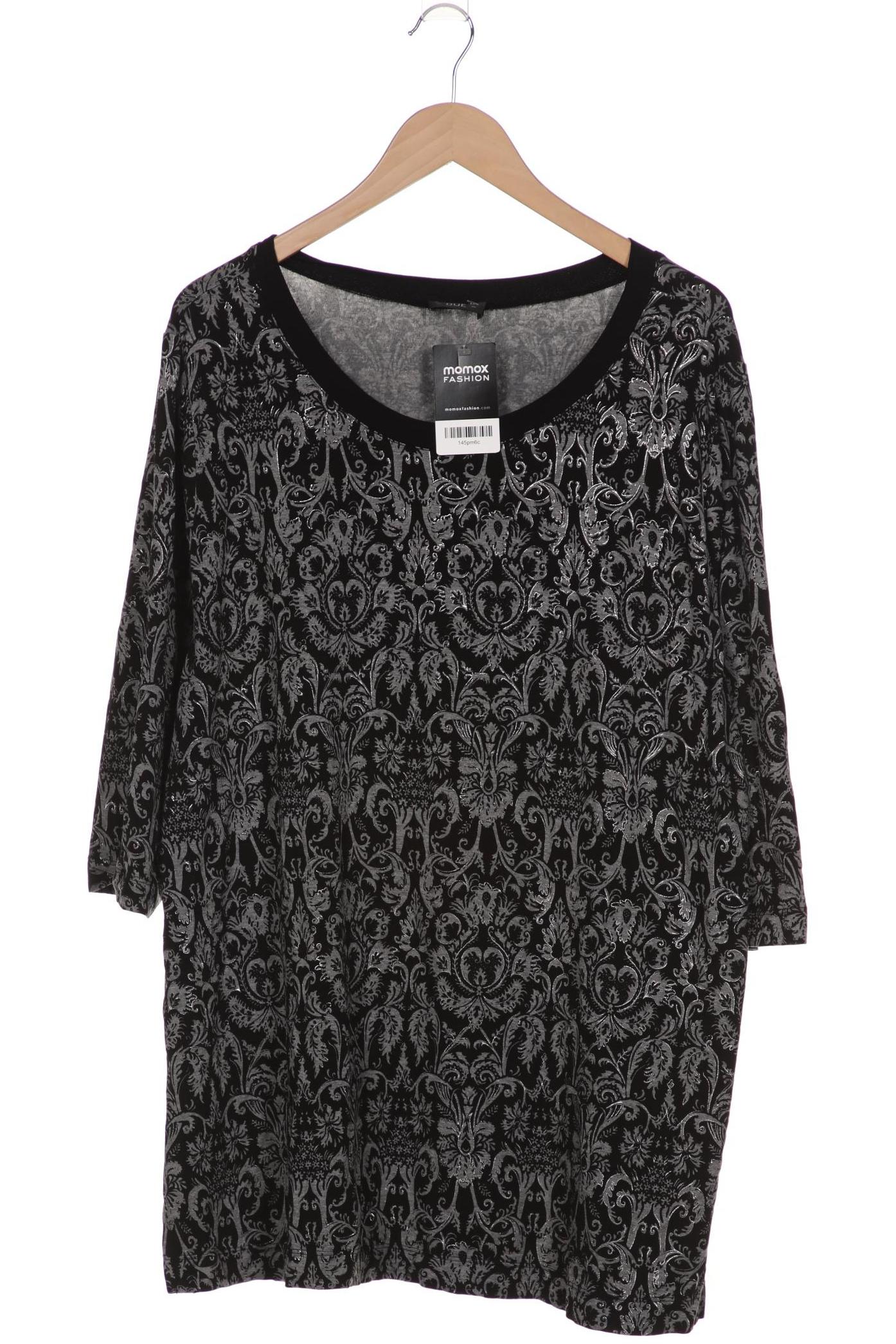 

VIA Appia DUE Damen Langarmshirt, schwarz, Gr. 52