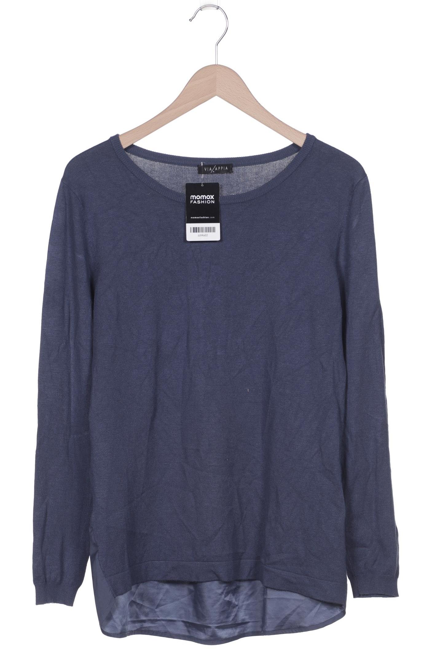 

VIA Appia DUE Damen Pullover, blau, Gr. 40