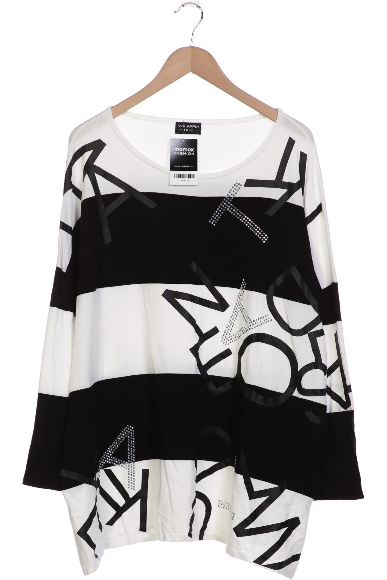 

VIA Appia DUE Damen Pullover, schwarz, Gr. 52