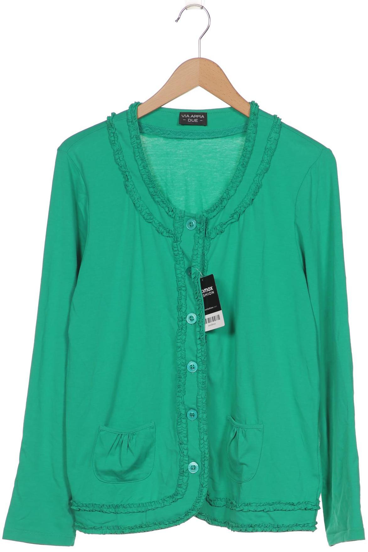

VIA Appia DUE Damen Strickjacke, grün, Gr. 42
