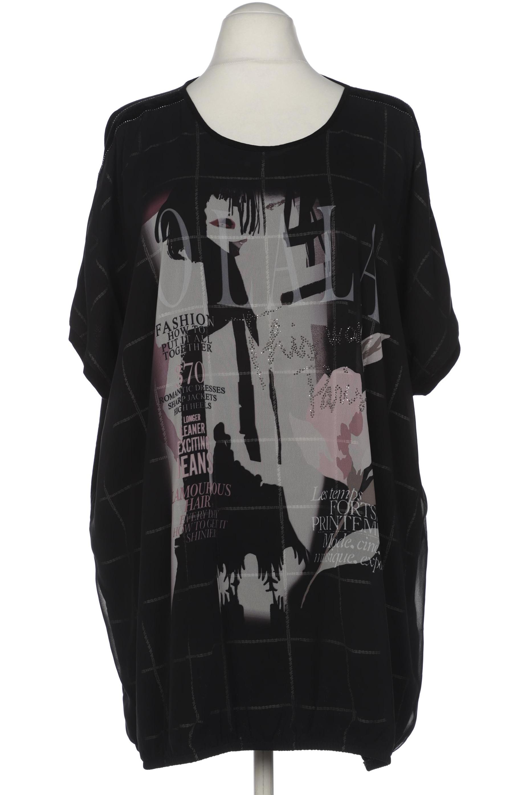 

VIA Appia DUE Damen Bluse, schwarz, Gr. 54