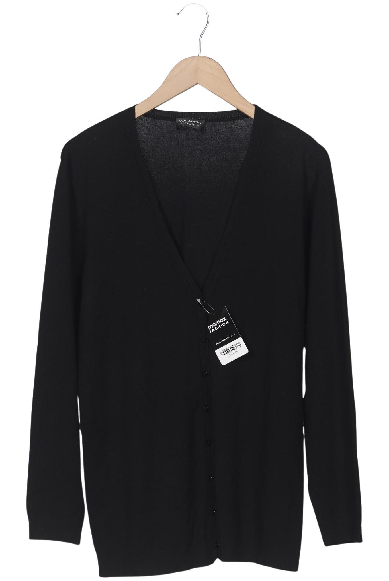 

VIA Appia DUE Damen Strickjacke, schwarz, Gr. 44