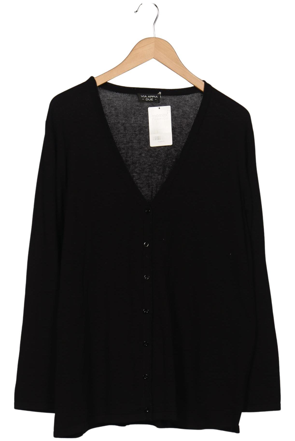 

VIA Appia DUE Damen Strickjacke, schwarz, Gr. 48