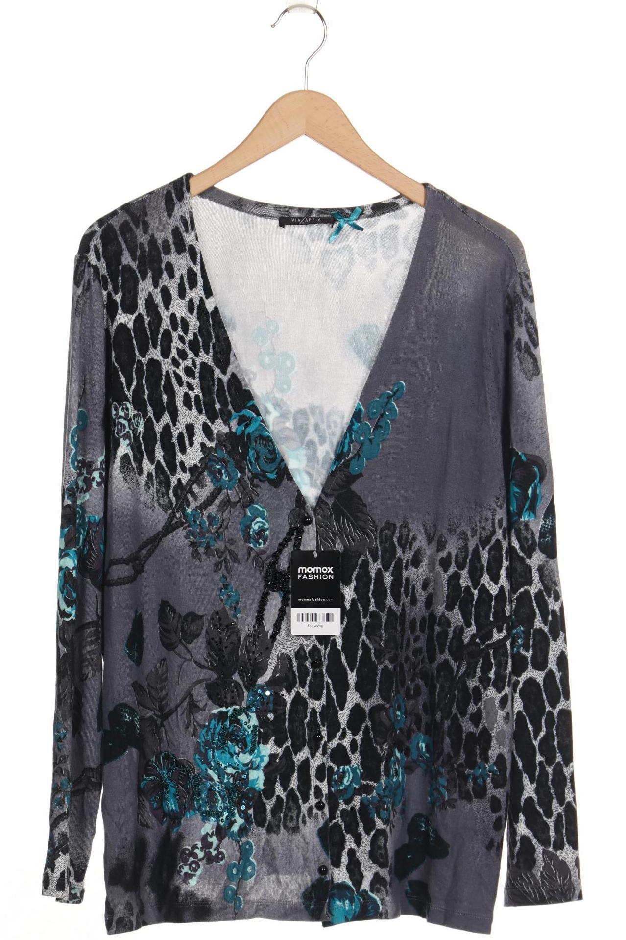 

VIA Appia DUE Damen Strickjacke, grau, Gr. 46