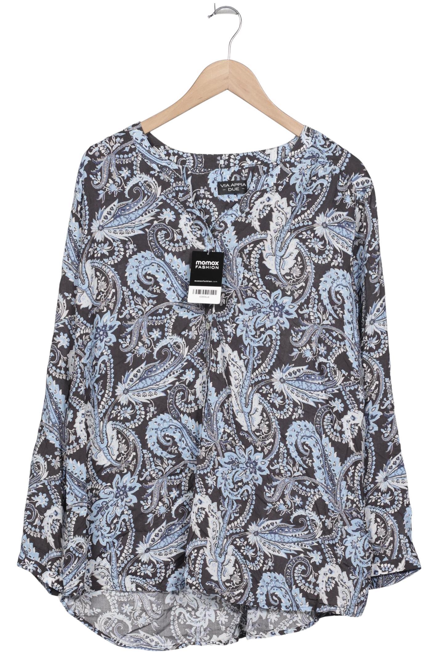 

VIA Appia DUE Damen Bluse, blau, Gr. 48