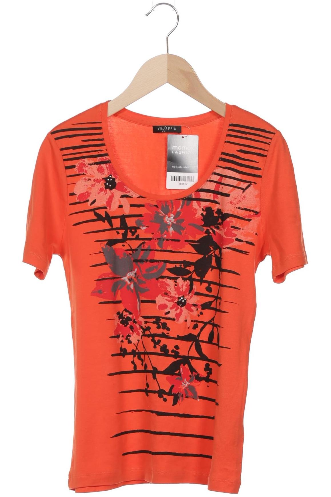 

VIA Appia DUE Damen T-Shirt, orange, Gr. 38