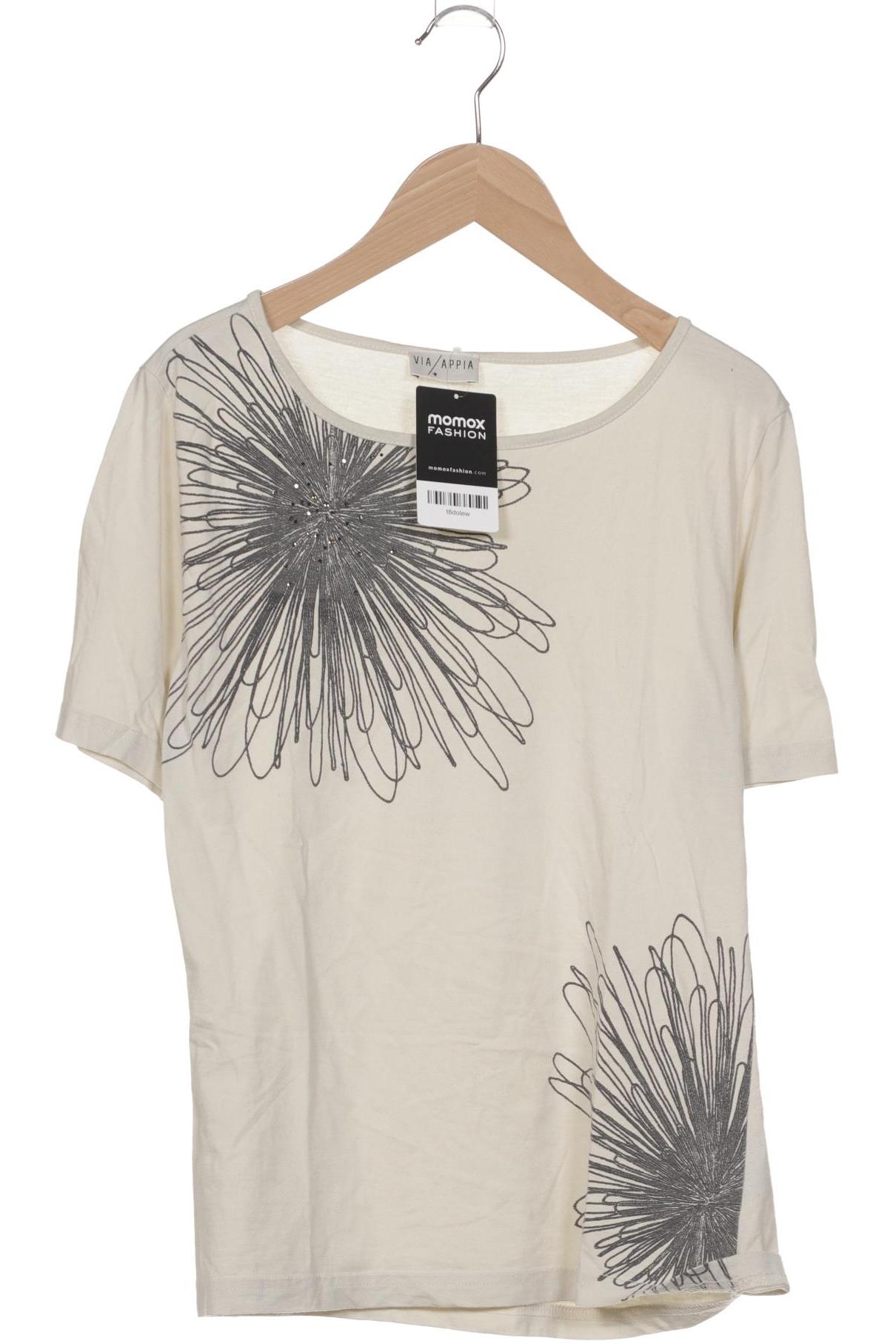 

VIA Appia DUE Damen T-Shirt, cremeweiß, Gr. 38