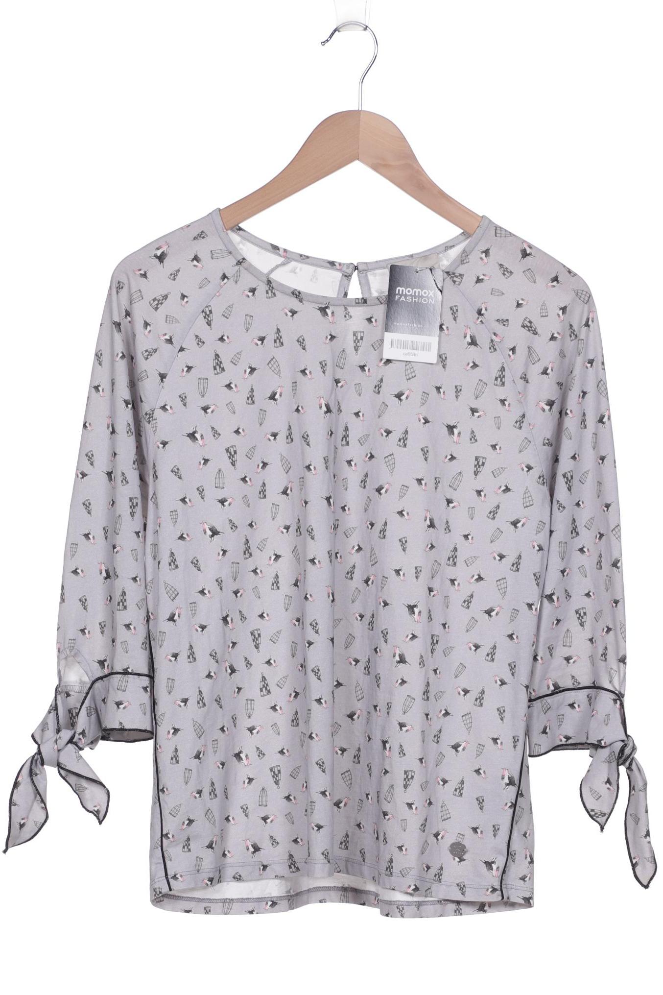 

VIA Appia DUE Damen Langarmshirt, grau, Gr. 40
