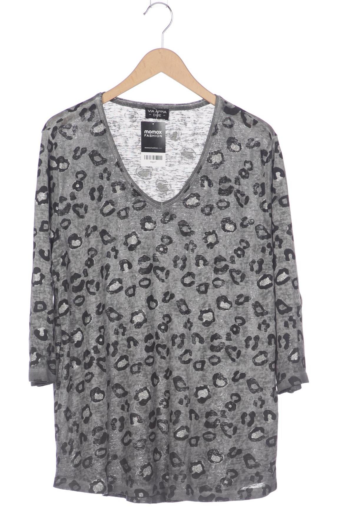 

VIA Appia DUE Damen Langarmshirt, grau, Gr. 48