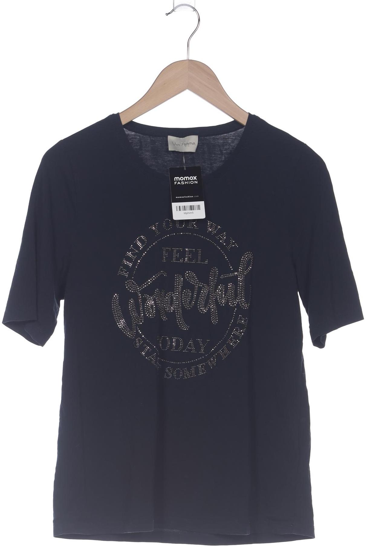 

VIA Appia DUE Damen T-Shirt, marineblau, Gr. 38