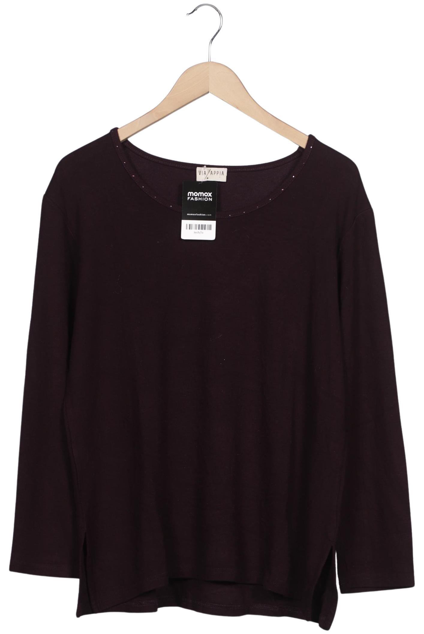 

VIA Appia DUE Damen Langarmshirt, bordeaux, Gr. 42
