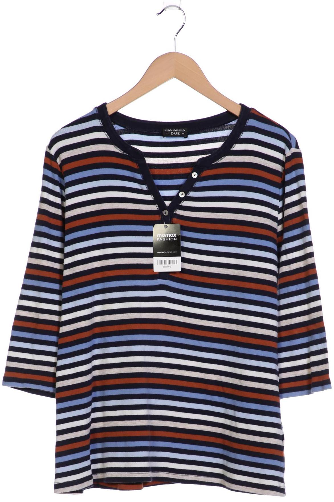 

VIA Appia DUE Damen Langarmshirt, marineblau, Gr. 46
