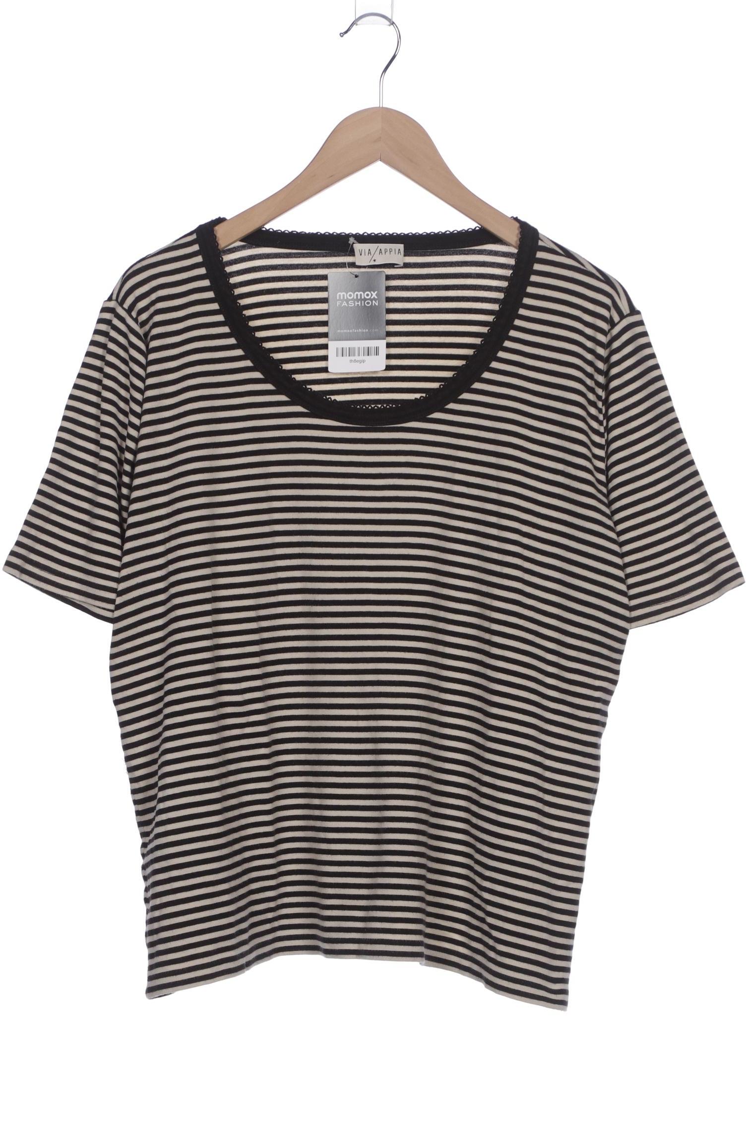 

VIA Appia DUE Damen T-Shirt, schwarz, Gr. 48