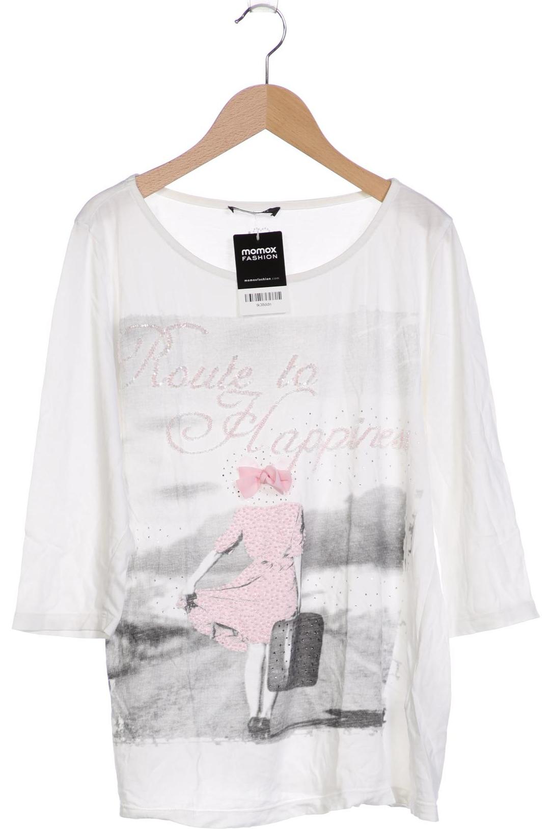 

VIA Appia DUE Damen Langarmshirt, weiß, Gr. 40