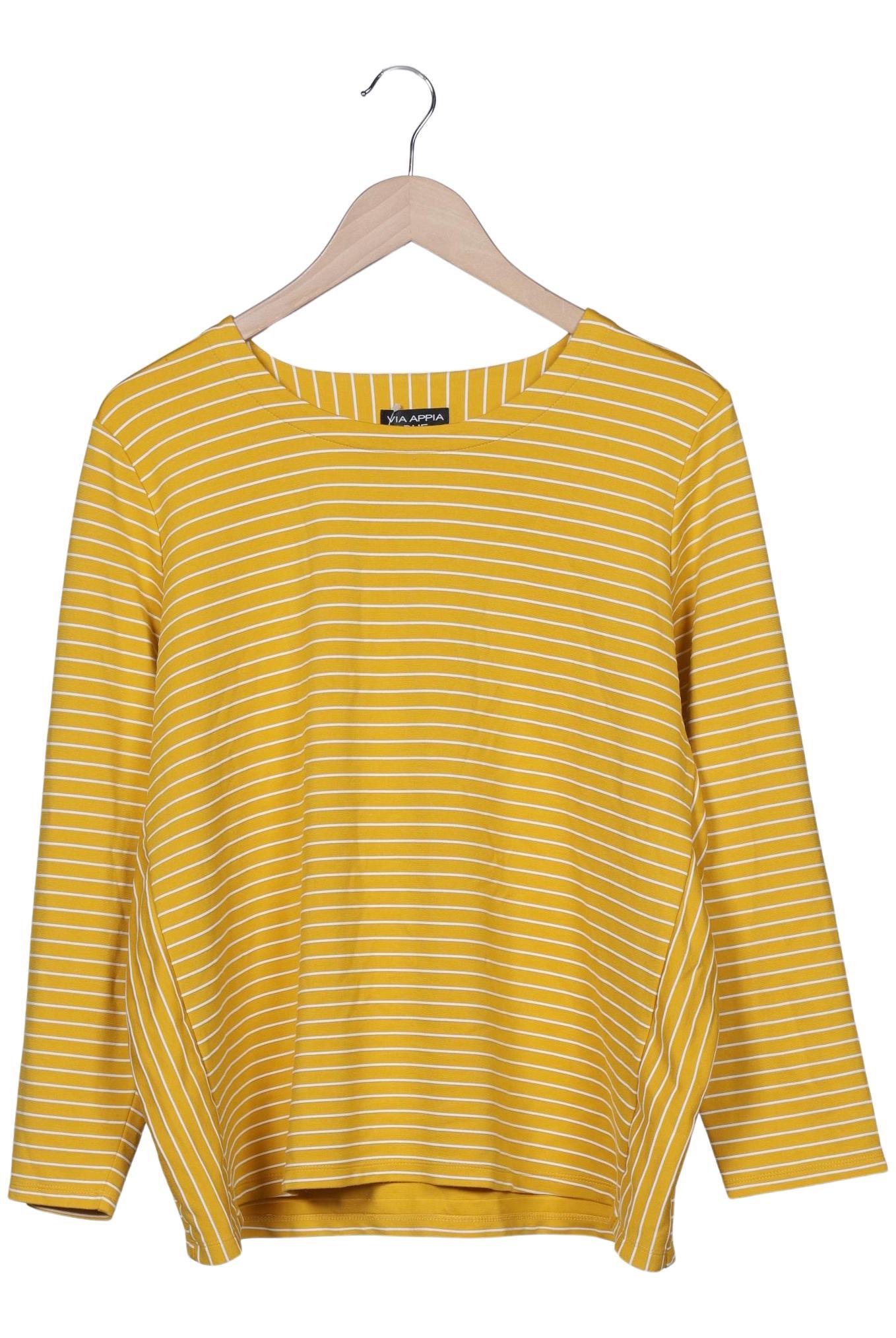 

VIA Appia DUE Damen Langarmshirt, gelb, Gr. 44