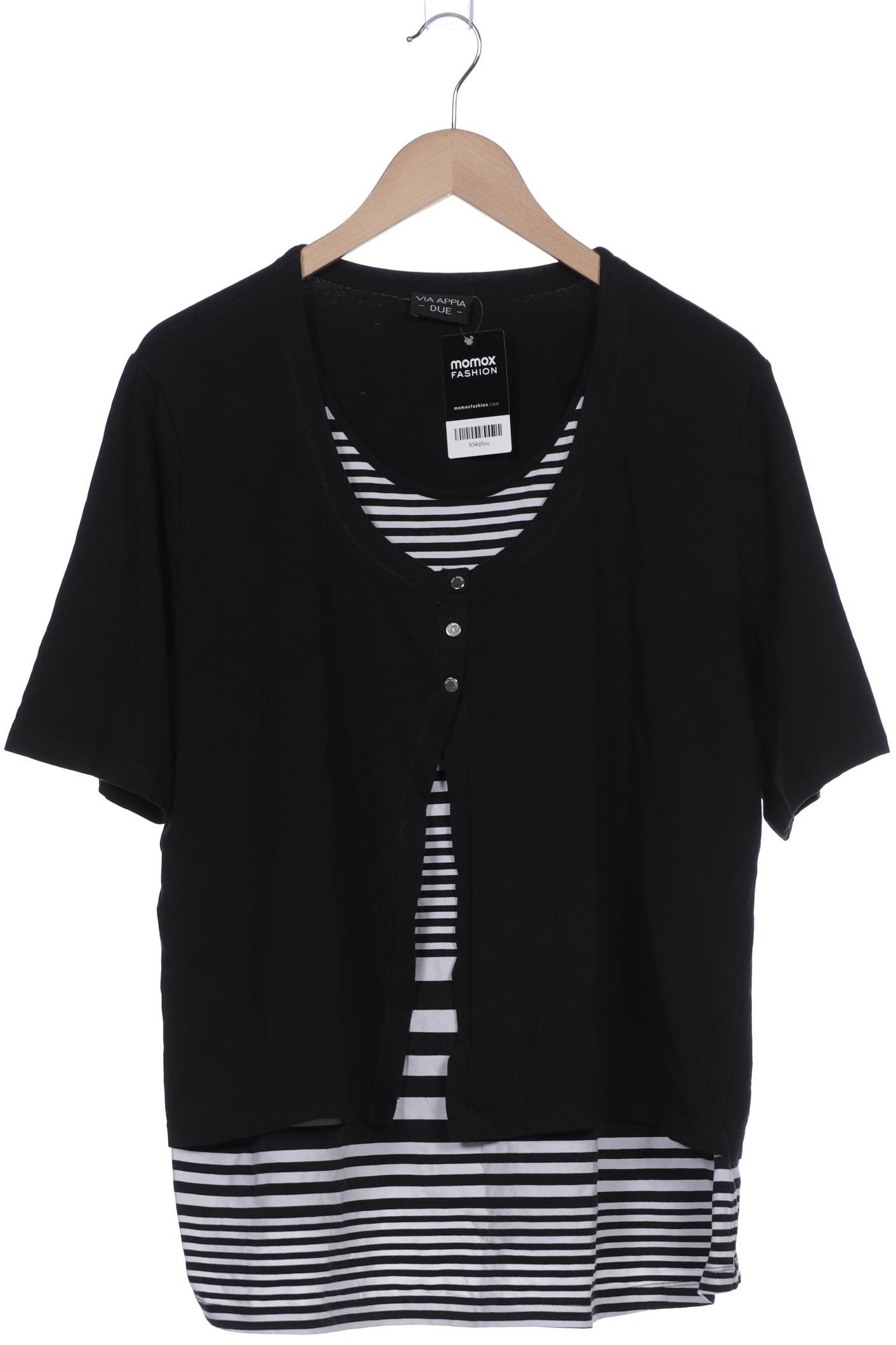 

VIA Appia DUE Damen T-Shirt, schwarz, Gr. 50