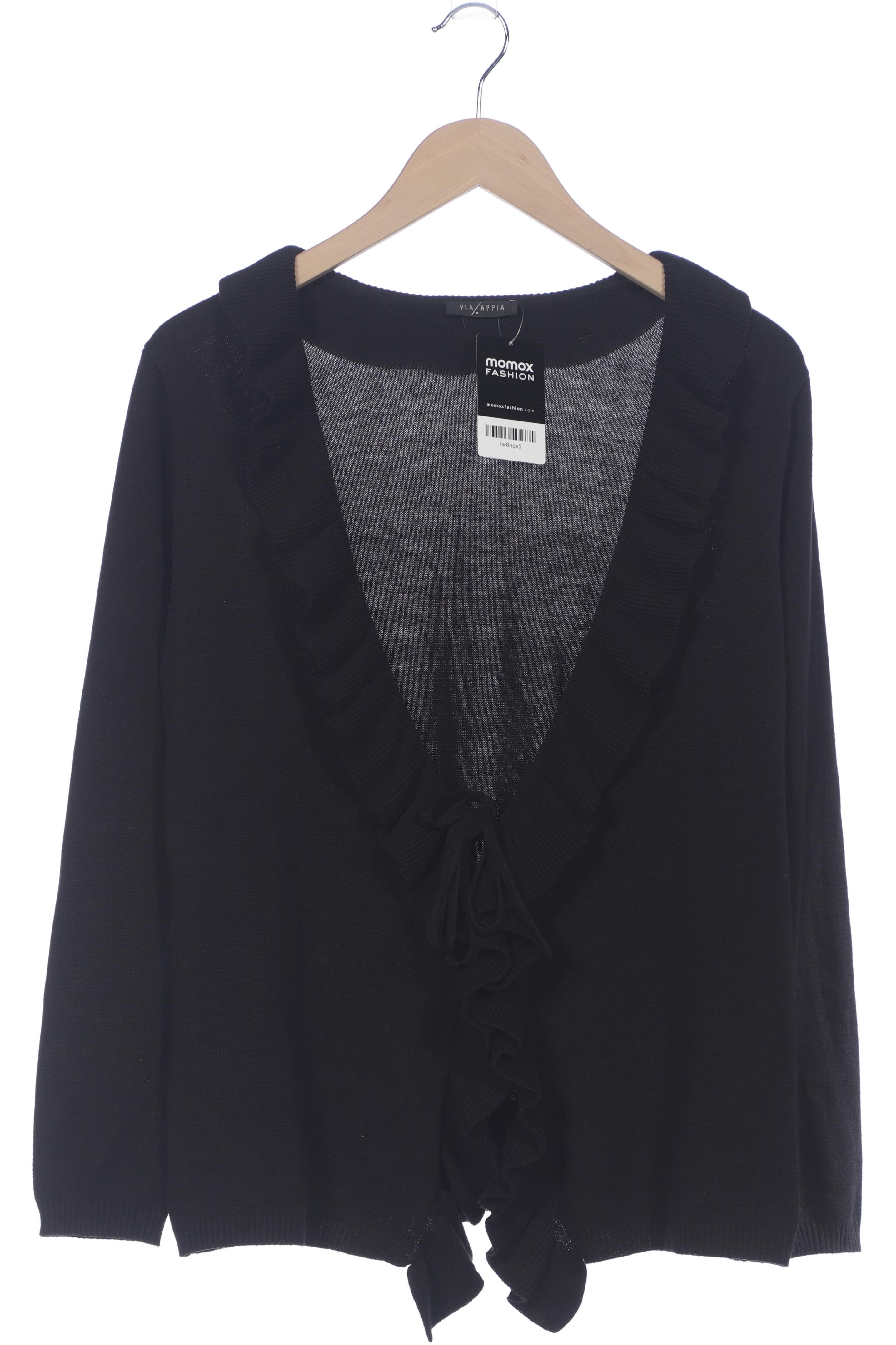 

VIA Appia DUE Damen Strickjacke, schwarz, Gr. 38
