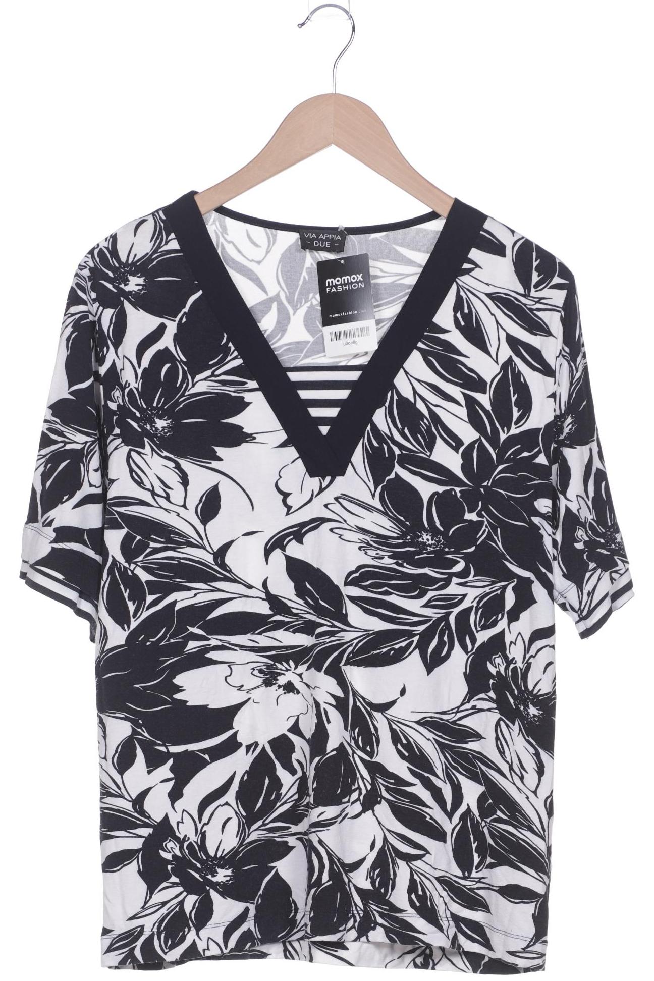 

VIA Appia DUE Damen T-Shirt, schwarz, Gr. 42