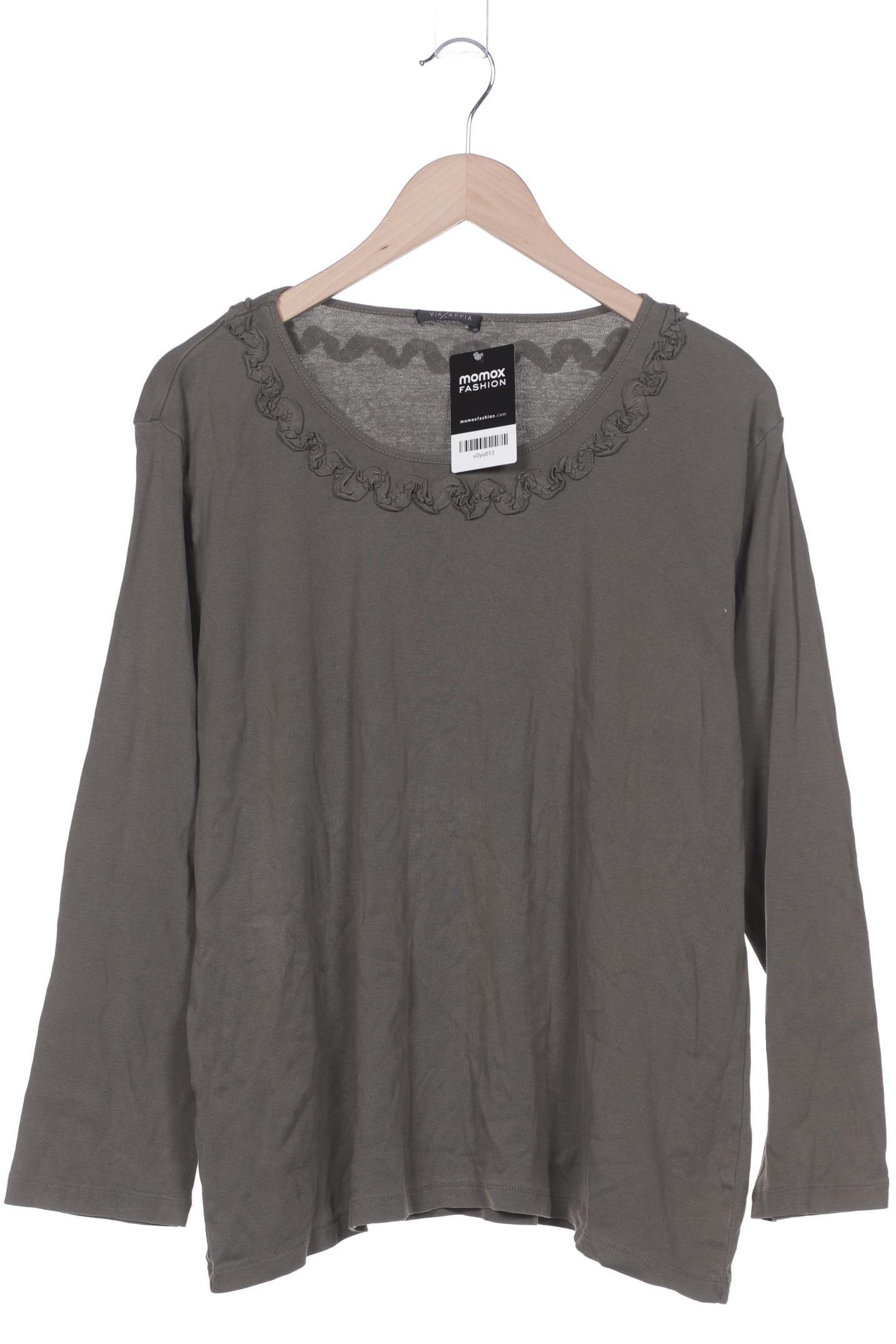 

VIA Appia DUE Damen Langarmshirt, grün, Gr. 48