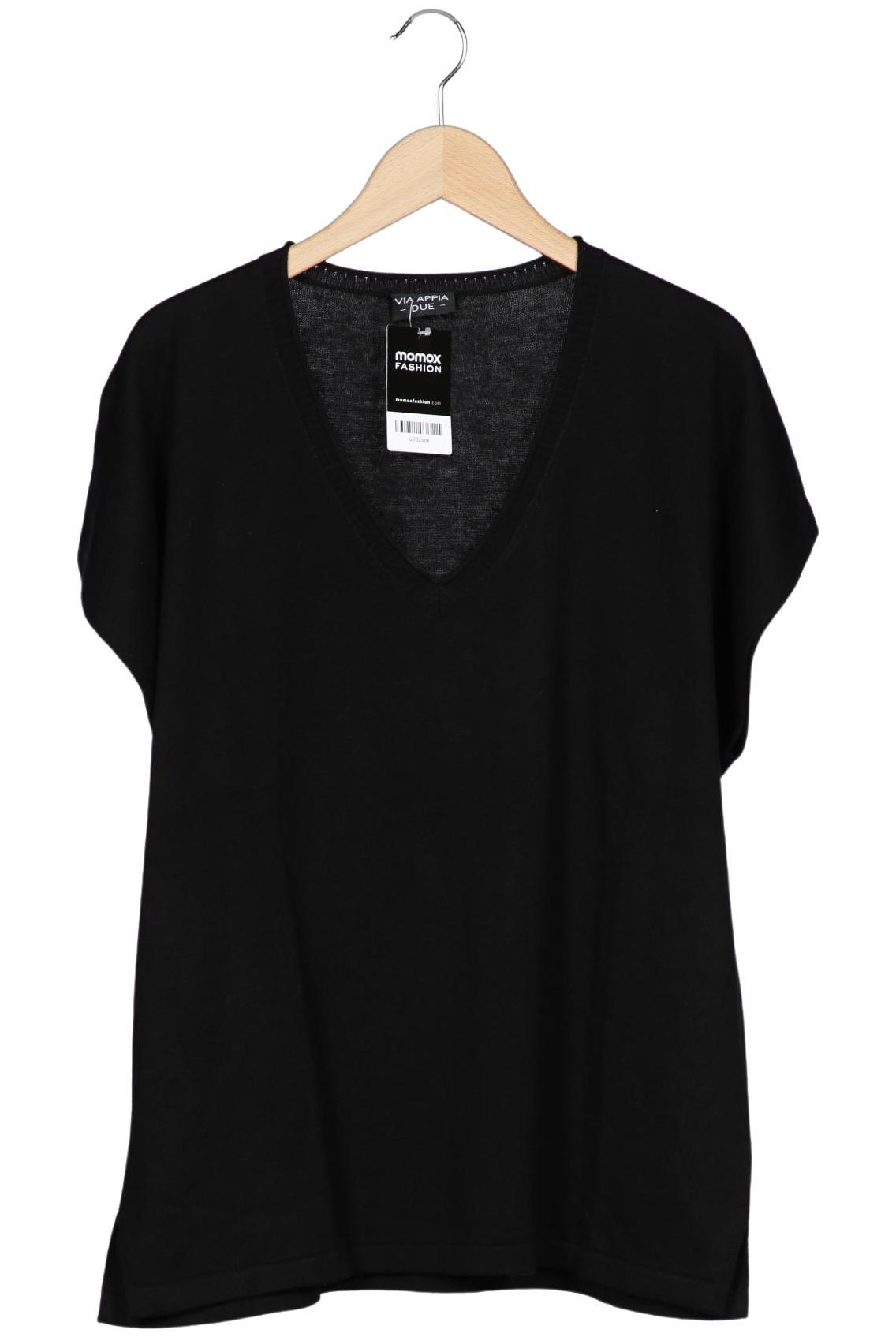 

VIA Appia DUE Damen Pullover, schwarz, Gr. 48