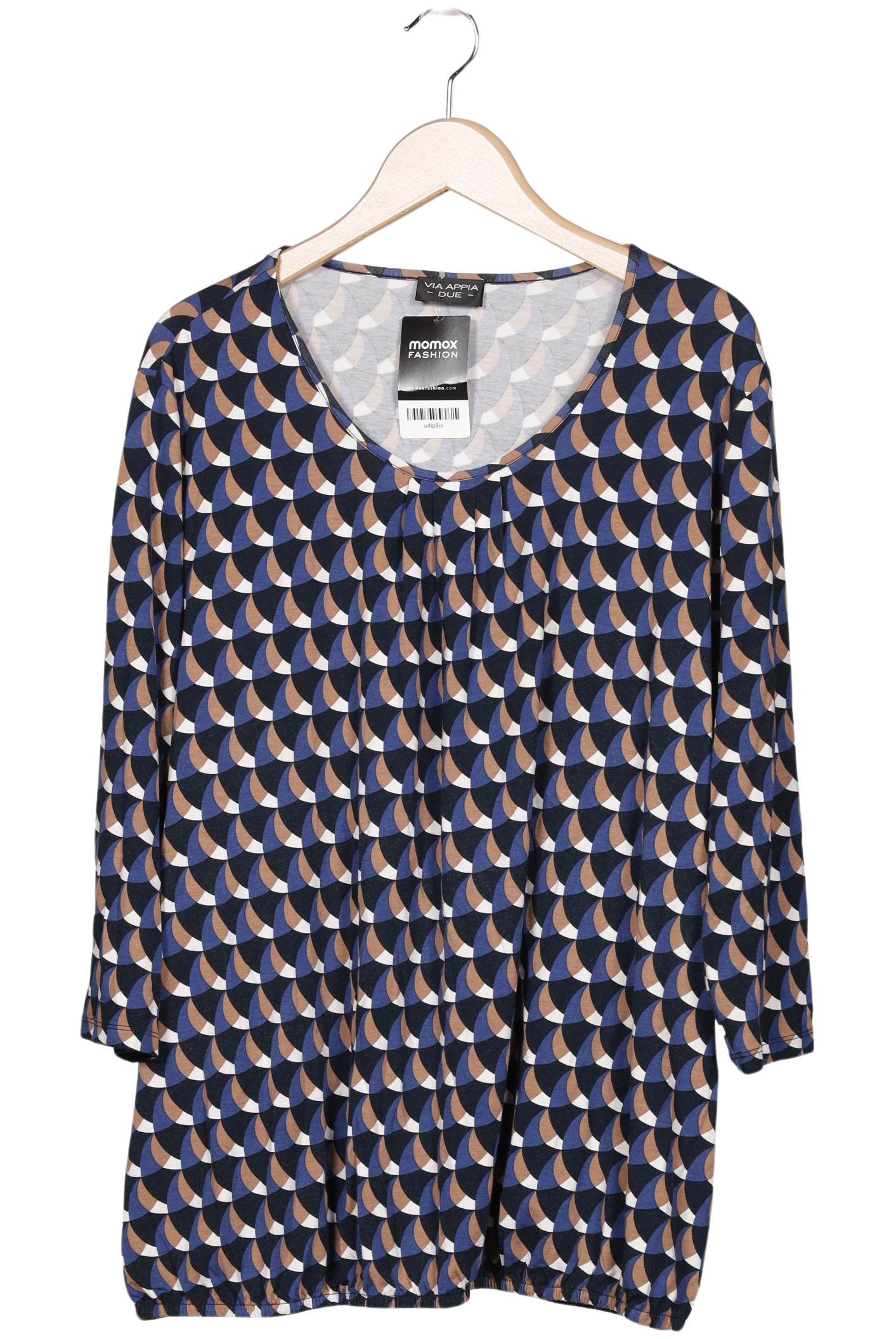 

VIA Appia DUE Damen Langarmshirt, mehrfarbig, Gr. 50