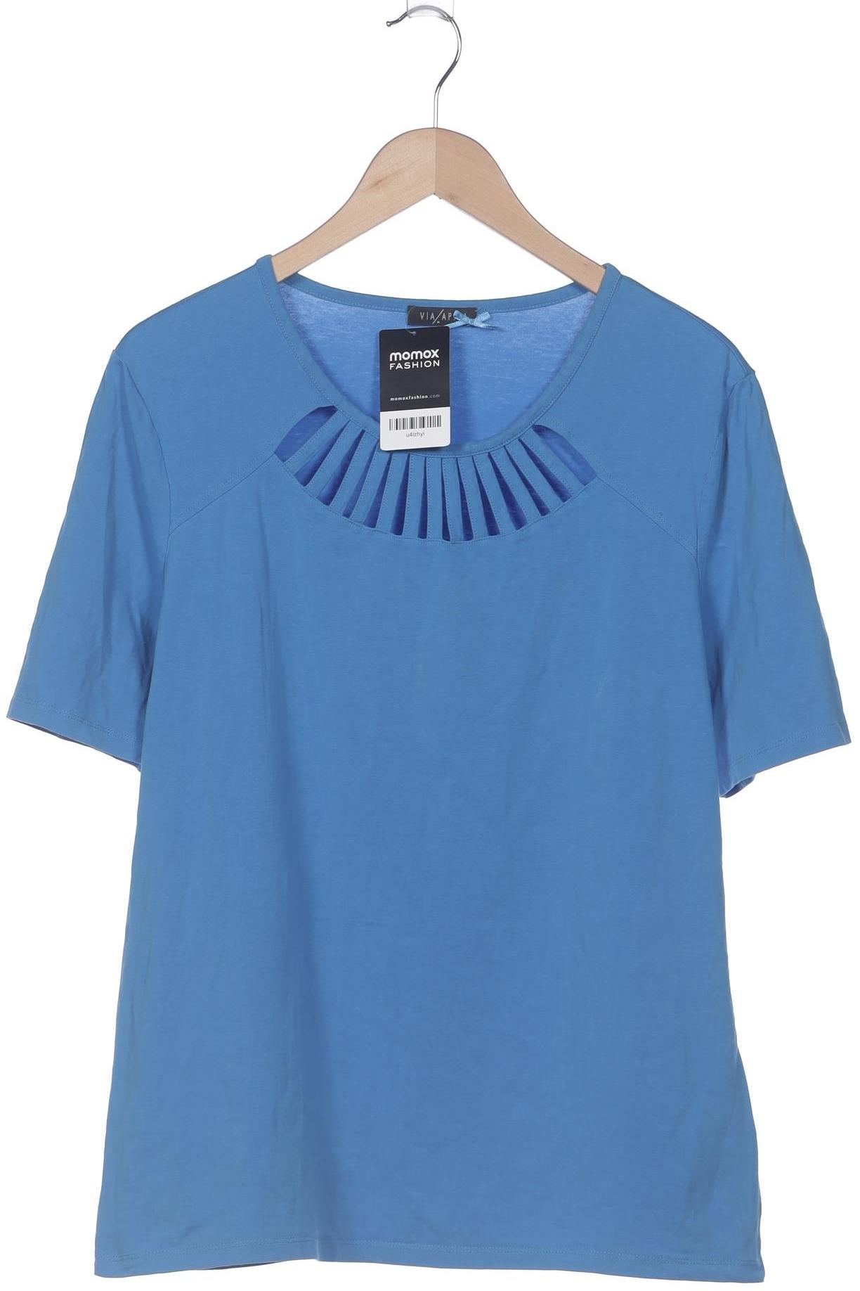 

VIA Appia DUE Damen T-Shirt, blau, Gr. 48