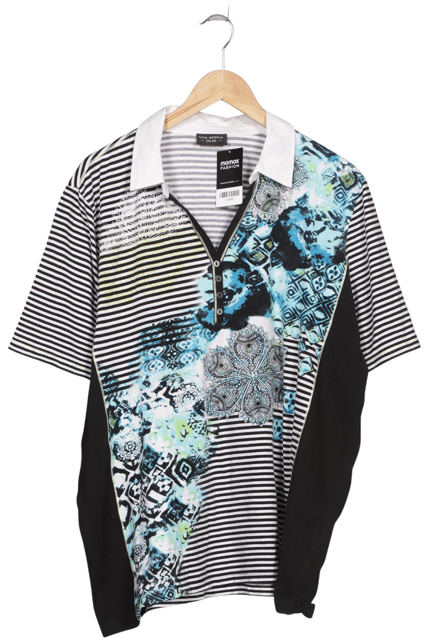 

VIA Appia DUE Damen Poloshirt, mehrfarbig, Gr. 52