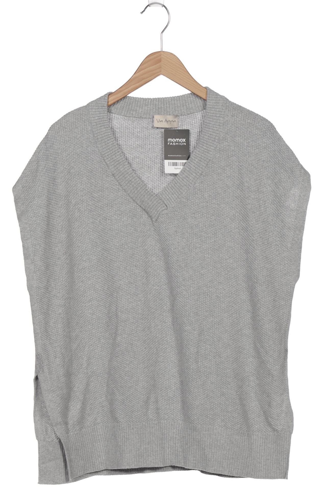 

VIA Appia DUE Damen Pullover, grau, Gr. 48