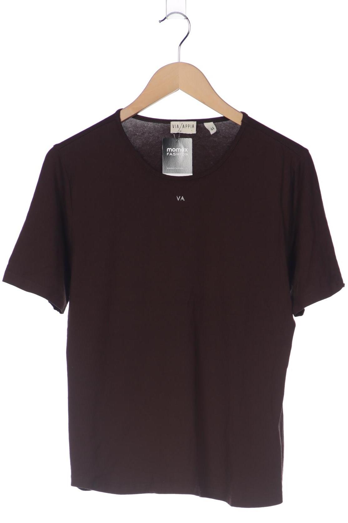 

VIA Appia DUE Damen T-Shirt, braun, Gr. 44