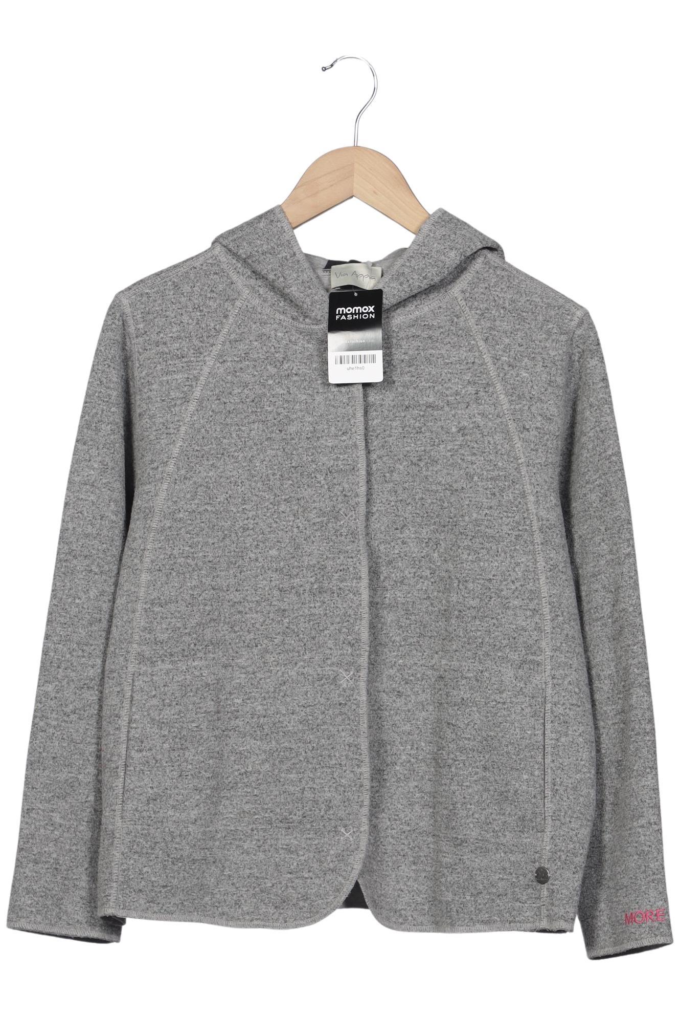 

VIA Appia DUE Damen Kapuzenpullover, grau, Gr. 40