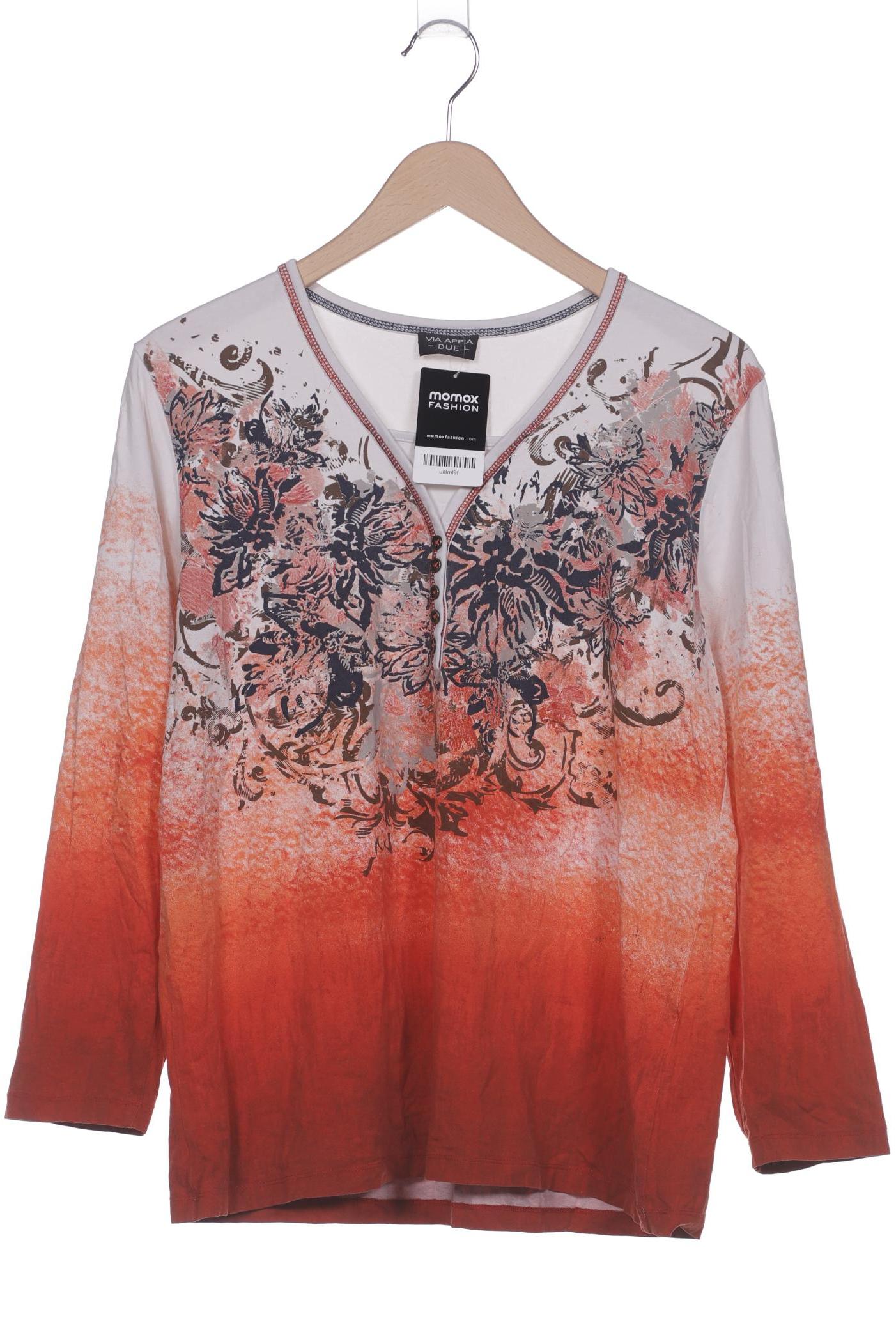 

VIA Appia DUE Damen Langarmshirt, orange, Gr. 44