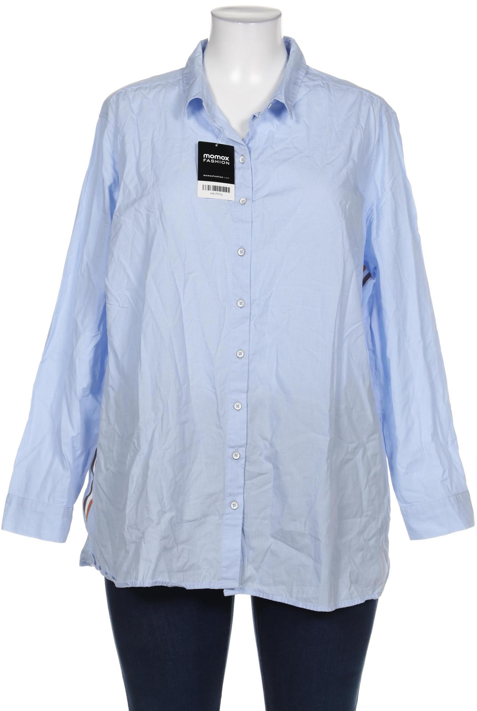 

VIA Appia DUE Damen Bluse, hellblau, Gr. 50
