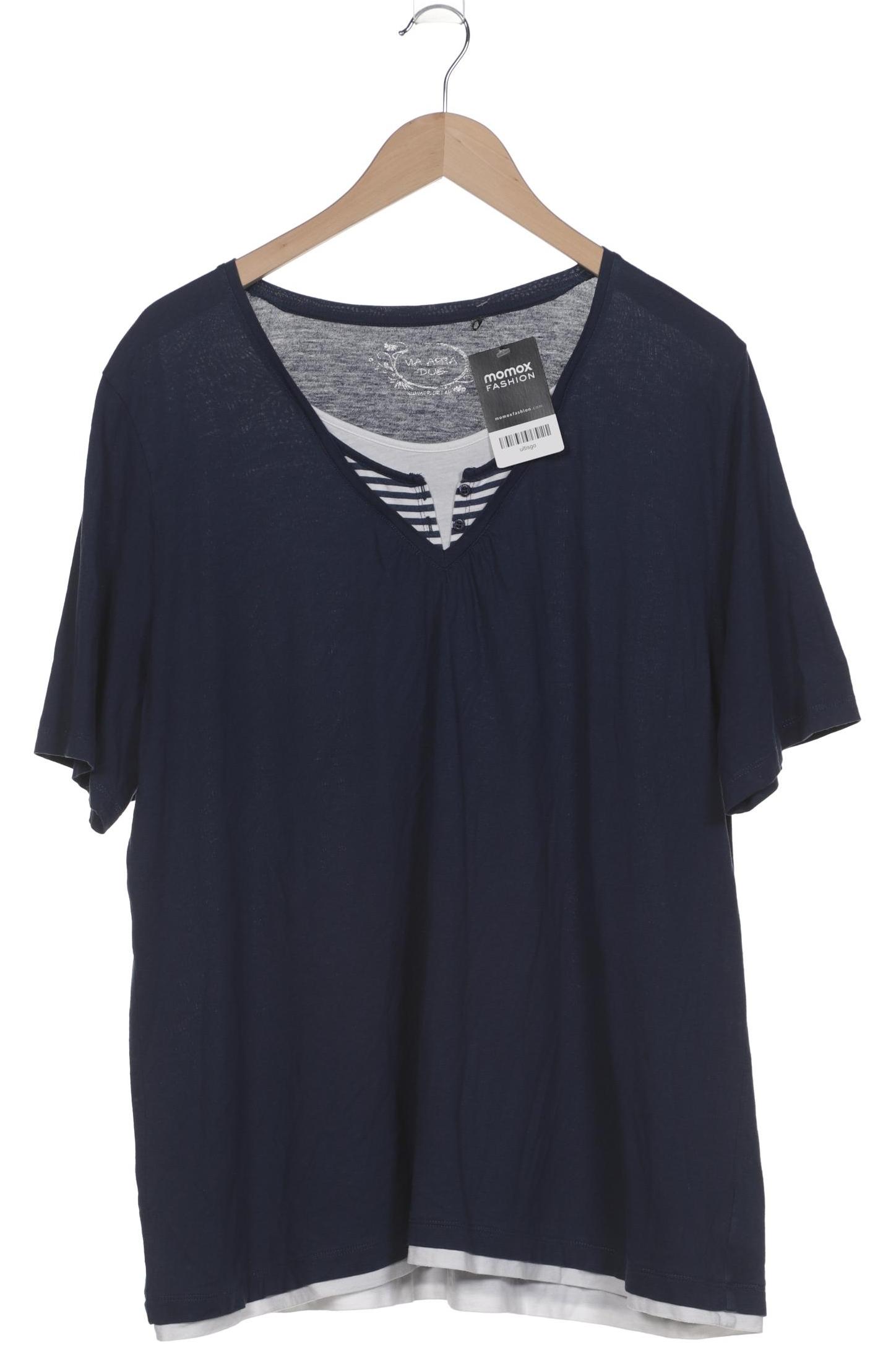 

VIA Appia DUE Damen T-Shirt, blau, Gr. 52