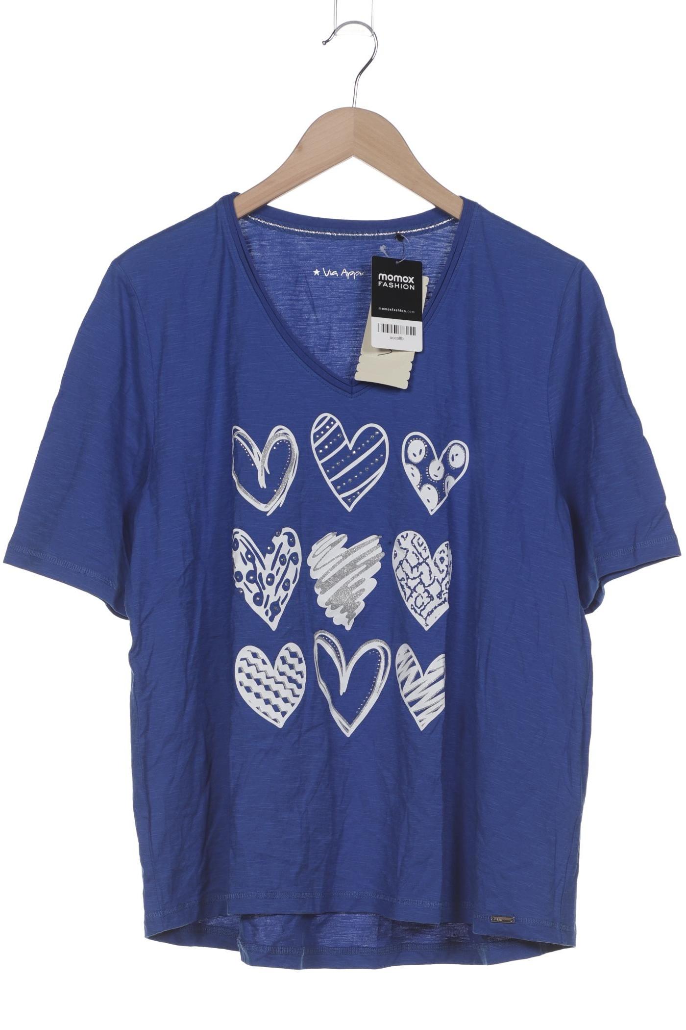 

VIA Appia DUE Damen T-Shirt, blau, Gr. 44