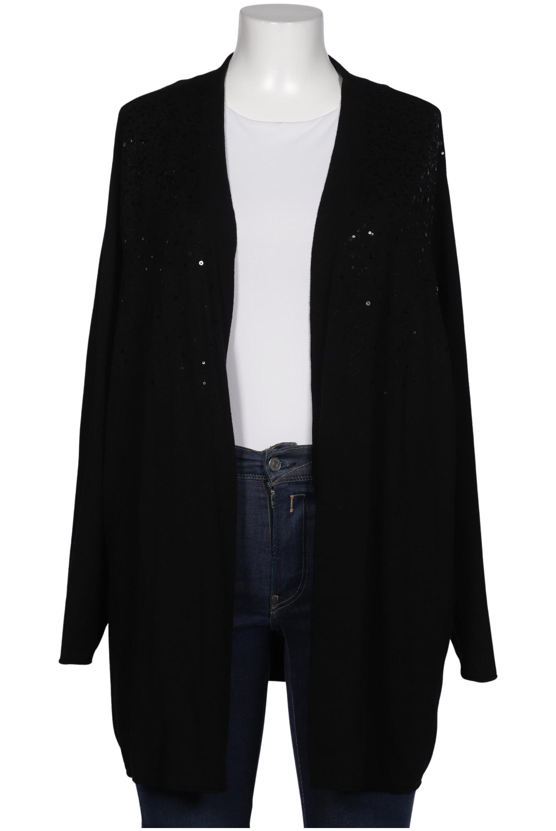 

VIA Appia DUE Damen Strickjacke, schwarz, Gr. 52