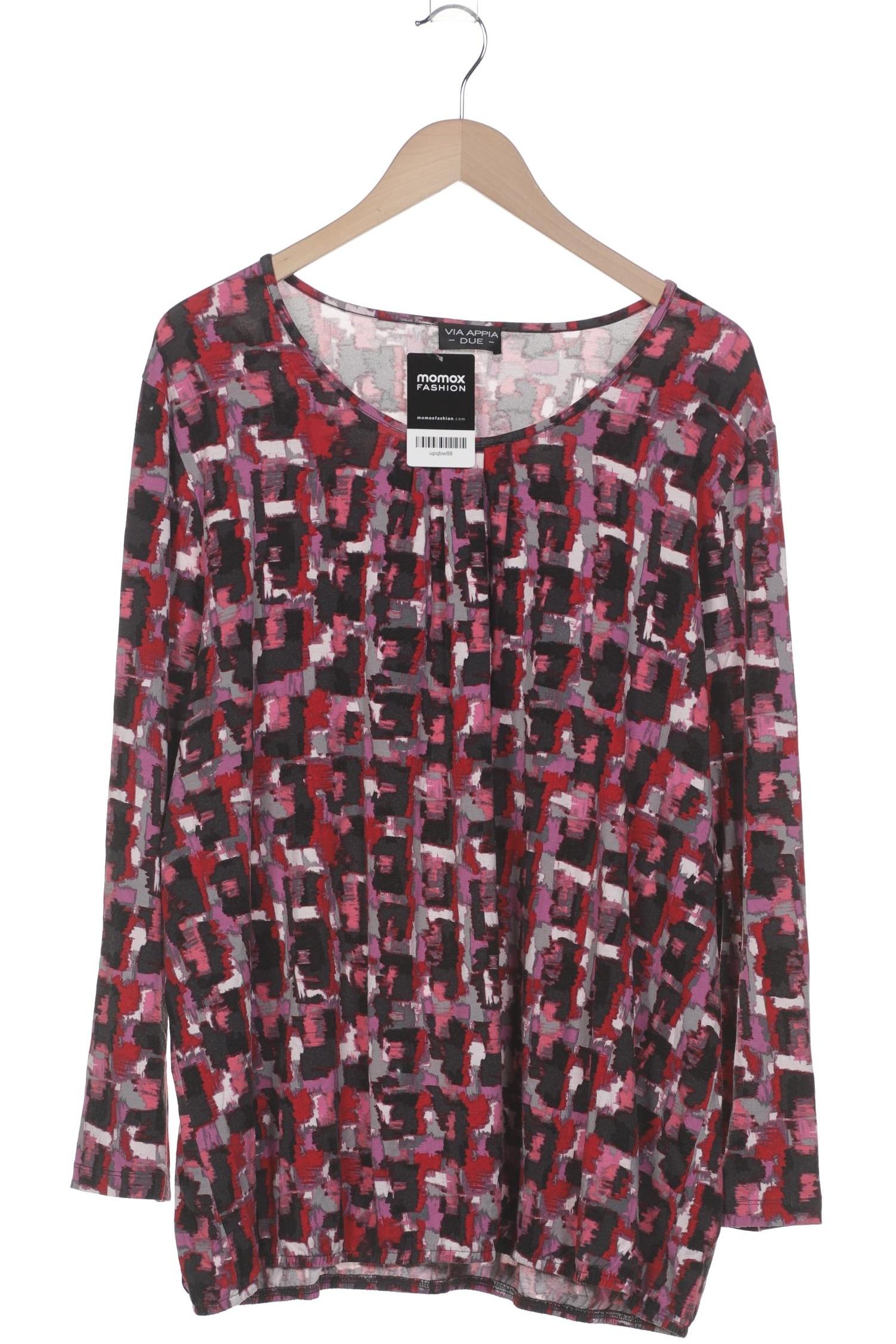 

VIA Appia DUE Damen Langarmshirt, grau, Gr. 50
