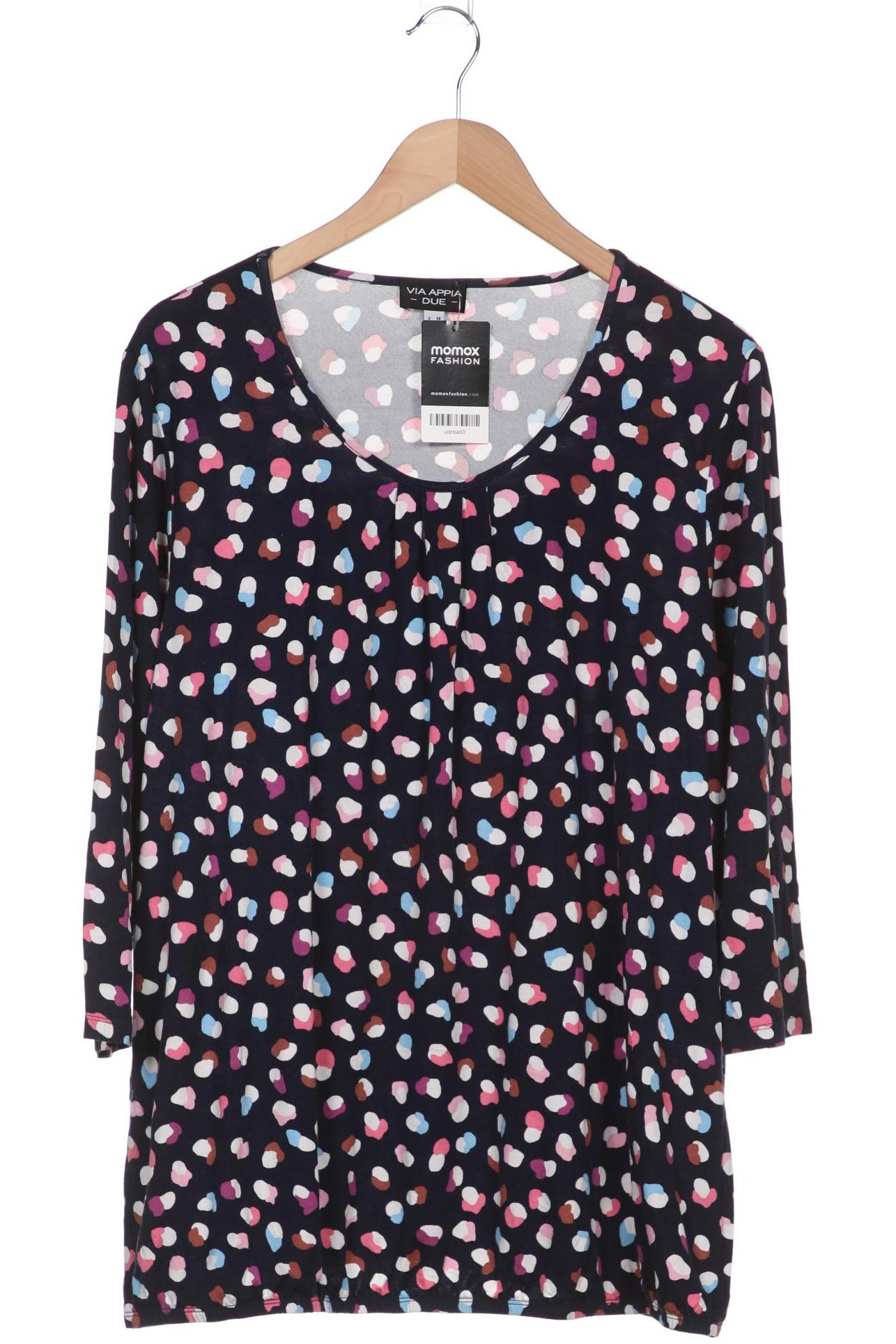 

VIA Appia DUE Damen Langarmshirt, marineblau, Gr. 48