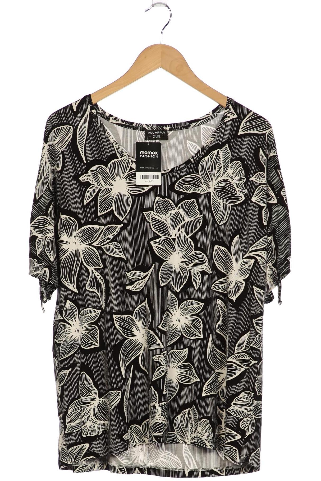 

VIA Appia DUE Damen T-Shirt, schwarz, Gr. 44