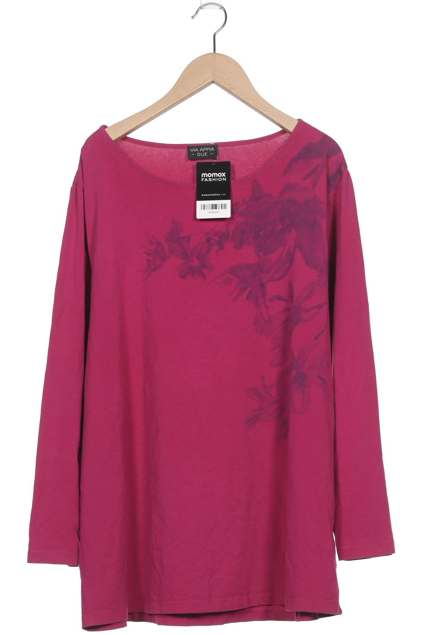 

VIA Appia DUE Damen Langarmshirt, bordeaux, Gr. 48