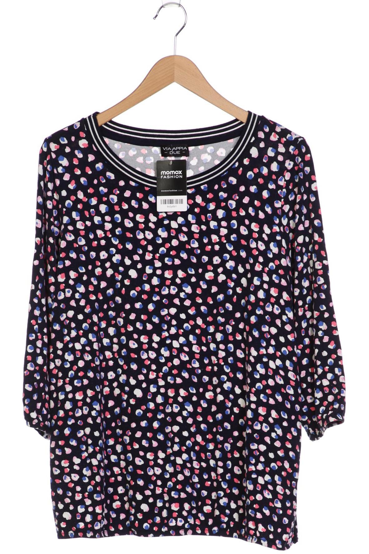 

VIA Appia DUE Damen Langarmshirt, marineblau, Gr. 42