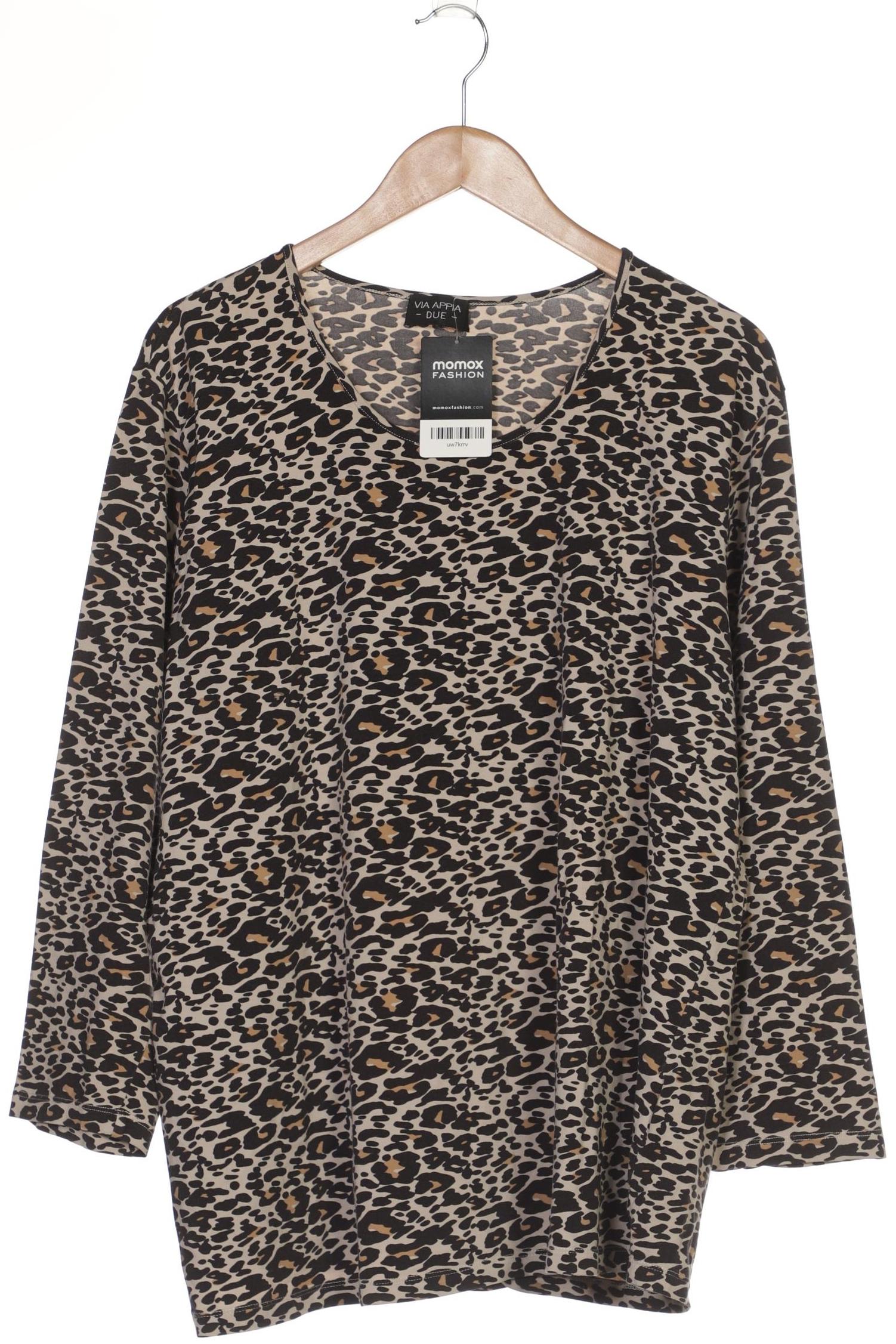 

VIA Appia DUE Damen Langarmshirt, beige, Gr. 50