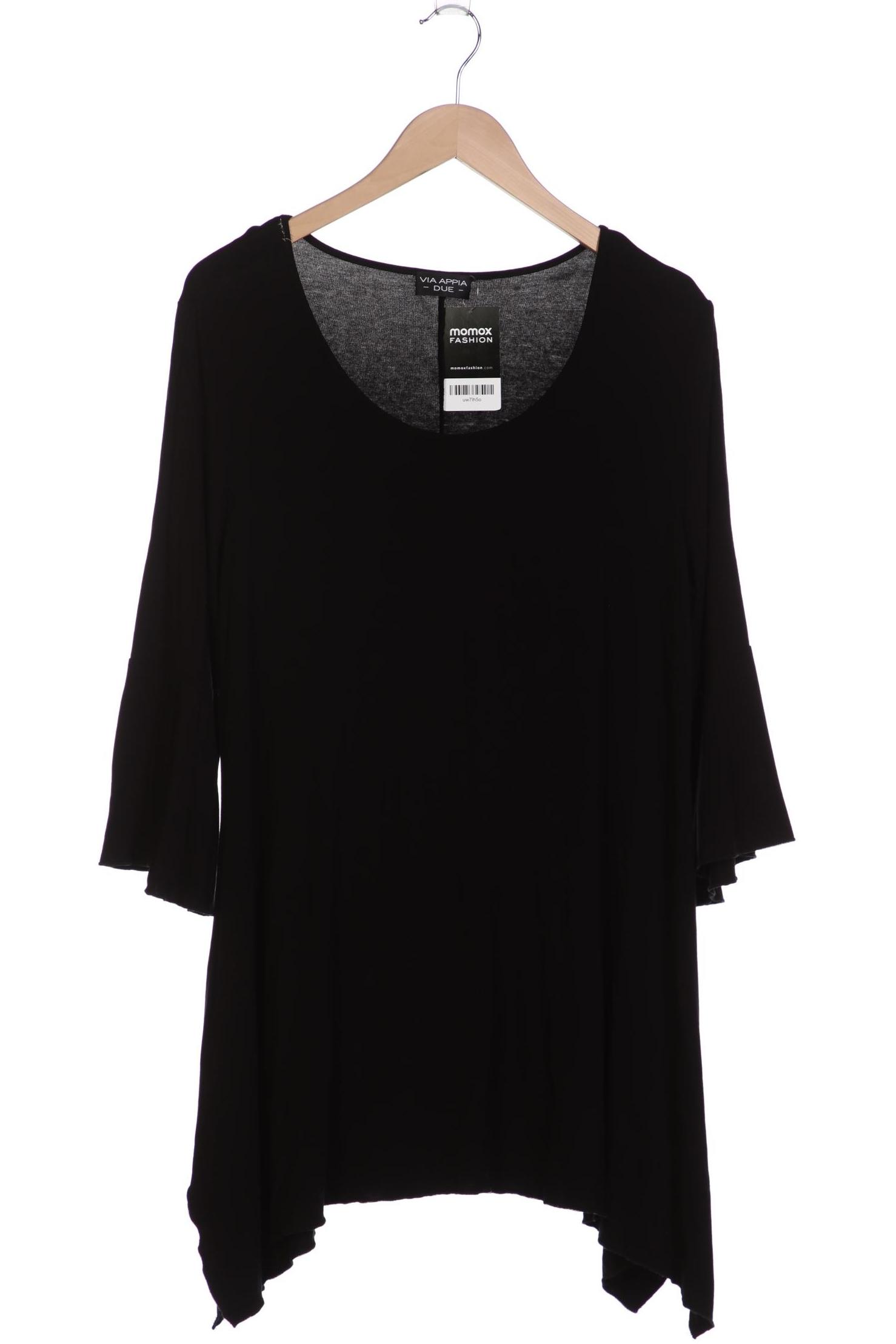 

VIA Appia DUE Damen Langarmshirt, schwarz, Gr. 44