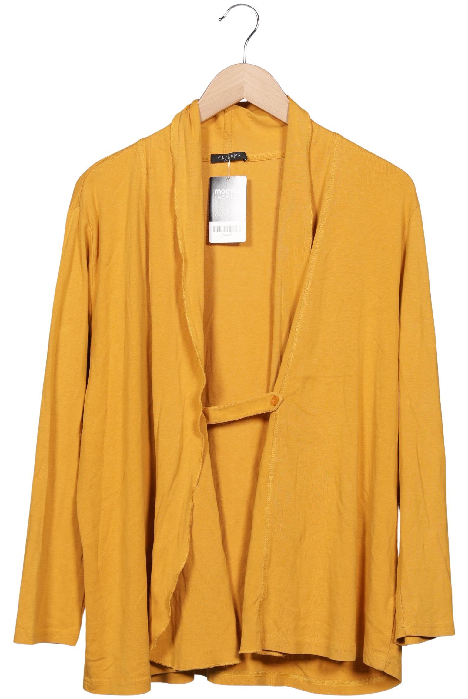 

VIA Appia DUE Damen Strickjacke, gelb, Gr. 48