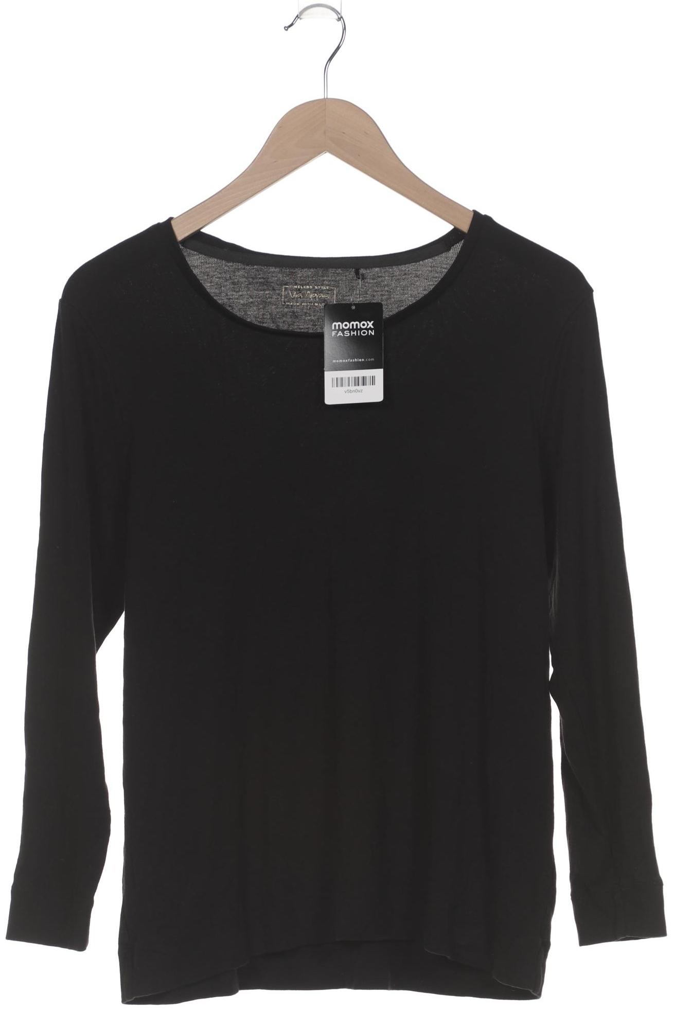 

VIA Appia DUE Damen Langarmshirt, schwarz, Gr. 46