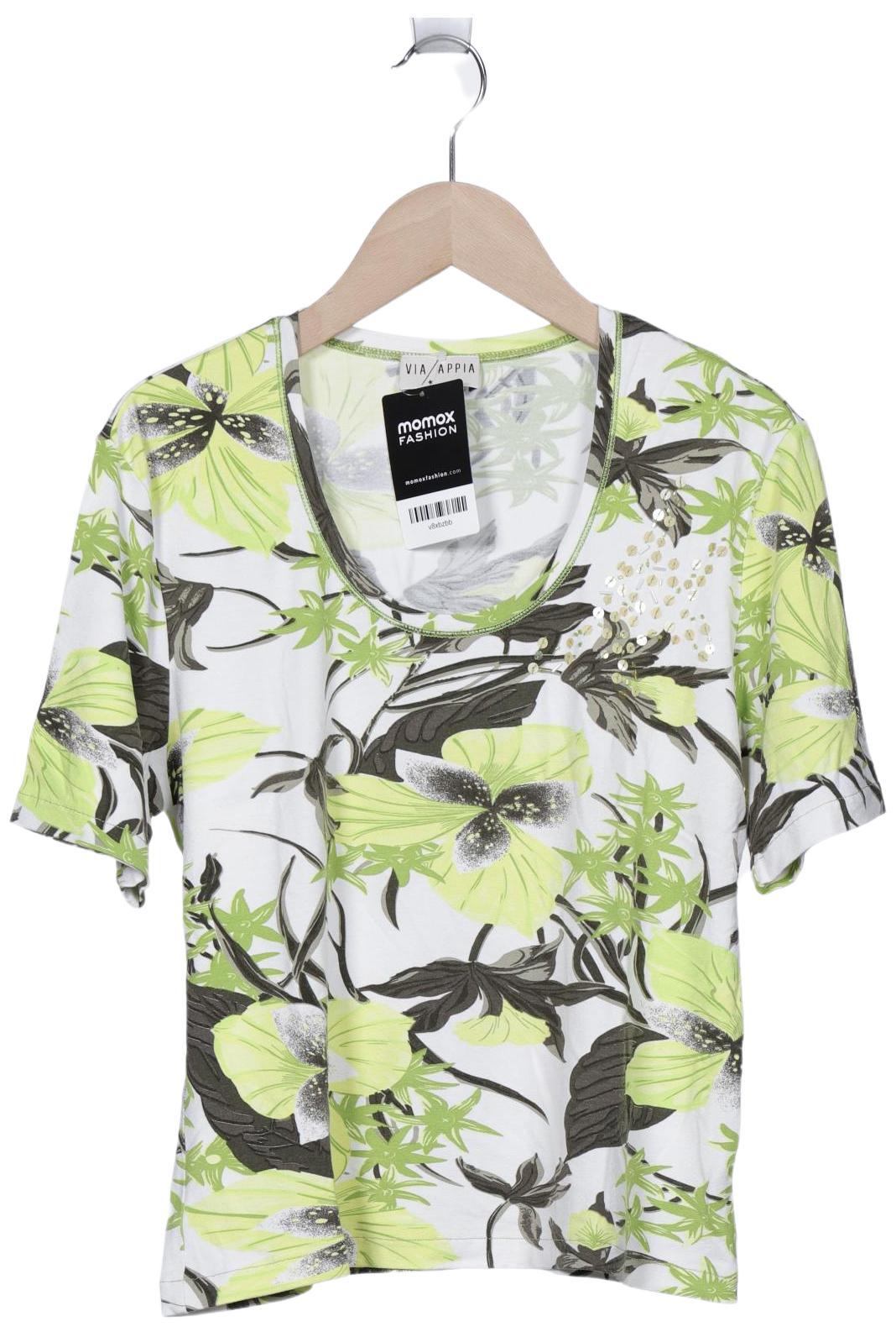 

VIA Appia DUE Damen T-Shirt, hellgrün, Gr. 40