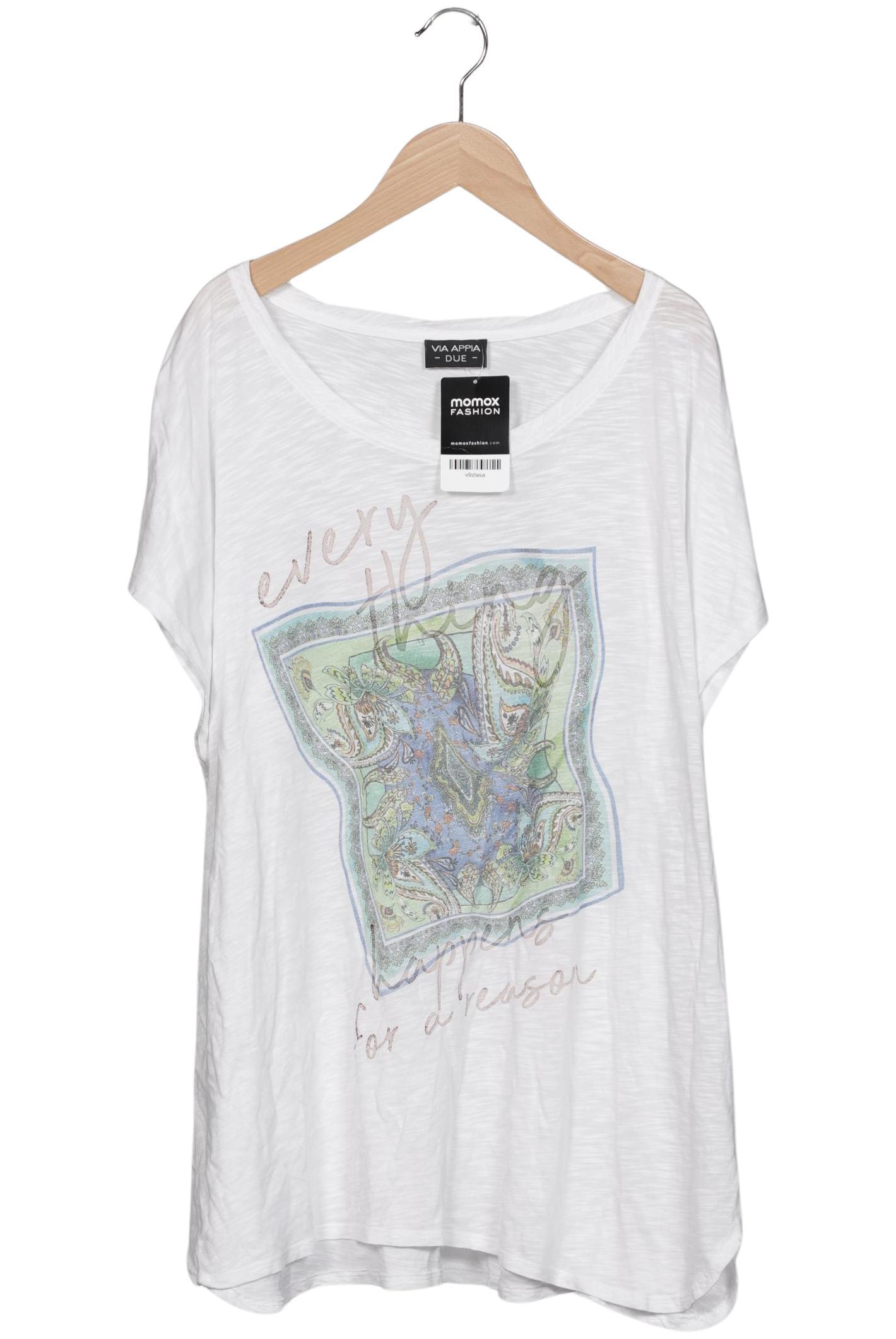 

VIA Appia DUE Damen T-Shirt, weiß, Gr. 46