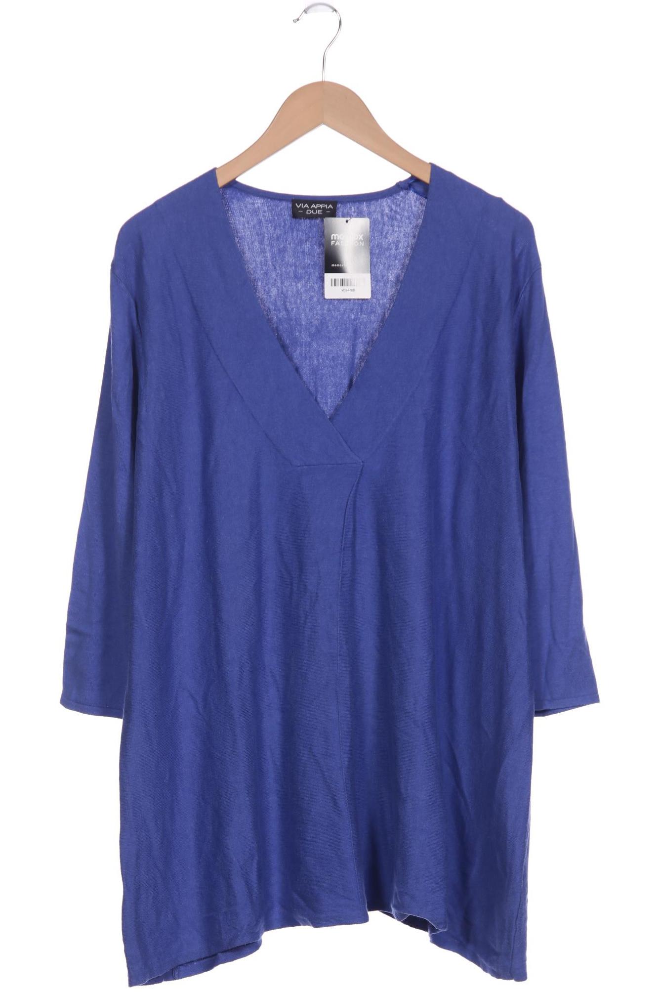 

VIA Appia DUE Damen Pullover, blau, Gr. 48