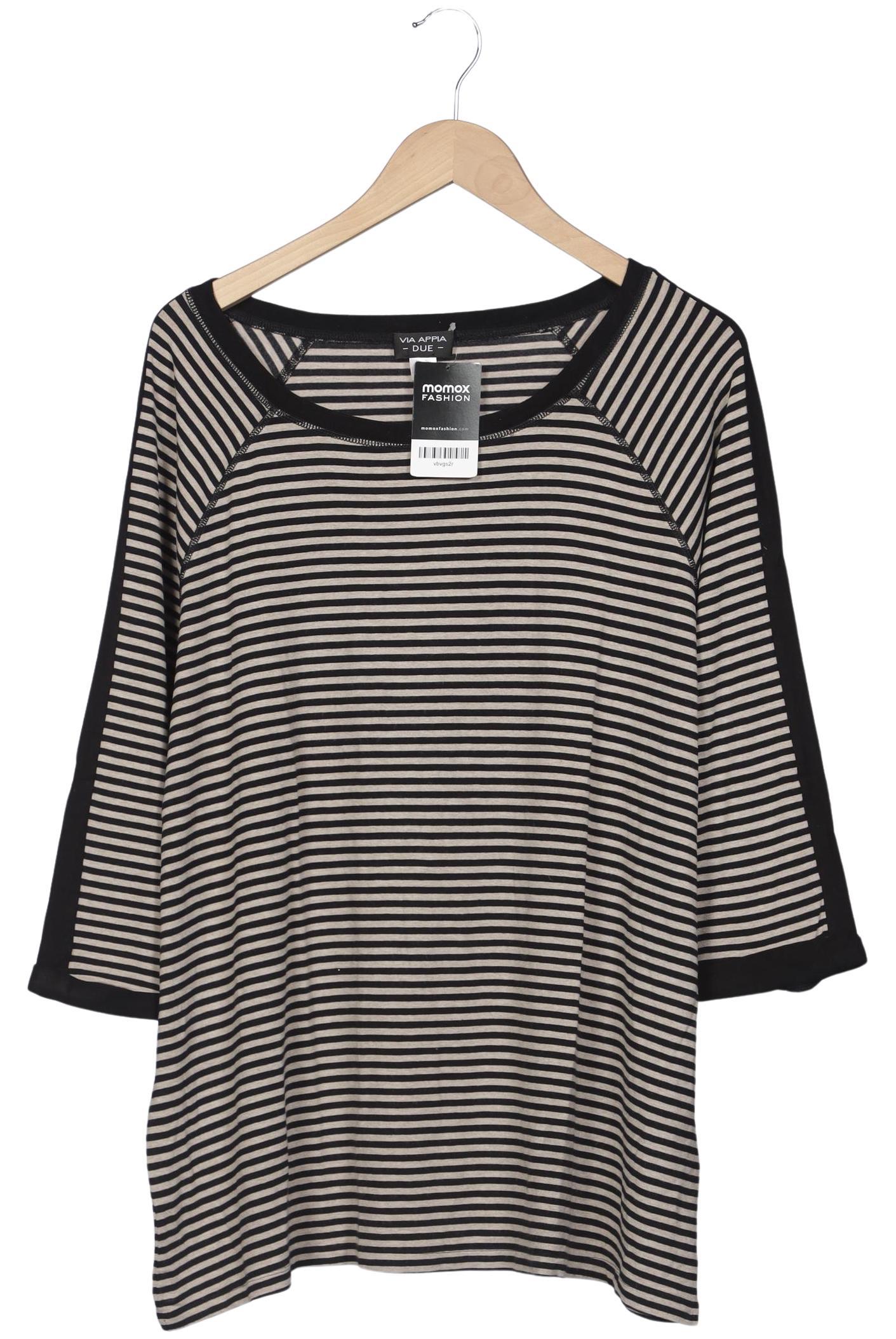

VIA Appia DUE Damen Langarmshirt, schwarz, Gr. 50